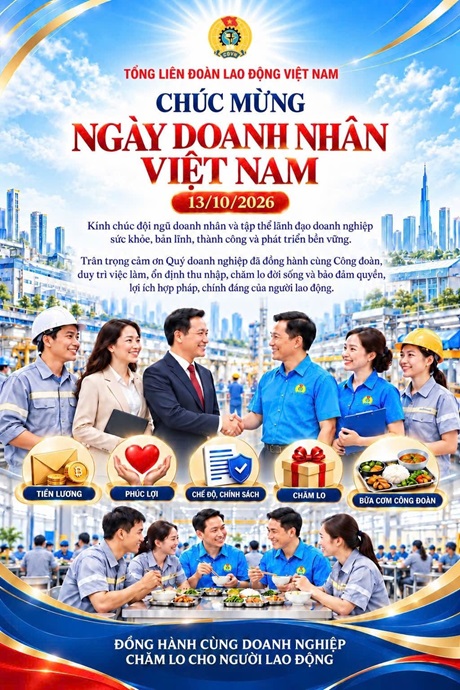 CHÚC MỪNG NGÀY DOANH NHÂN VIỆT NAM 13/10/2026